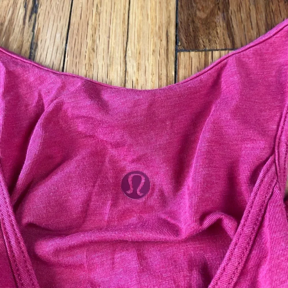 🪦Lululemon Vita Racer Tank Heathered Bumble Berry size 6